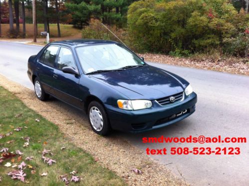 2002 toyota corolla le automatic