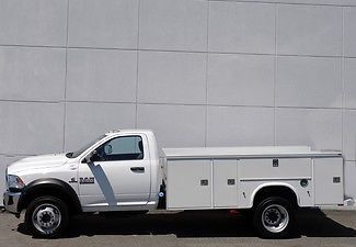 New 2013 dodge ram 4500 4wd dually cummins diesel service - plumber&#039;s body