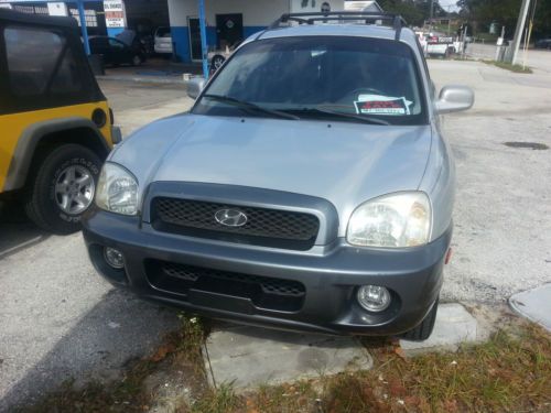 2002 hyundai santa fe gls sport utility 5-door 2.7l