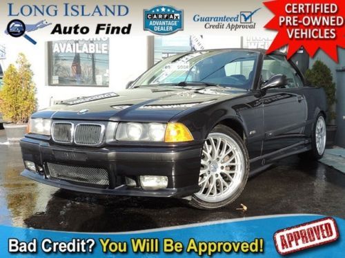 98 m3 black convertible auto transmission leather coupe cruise custom wheels!