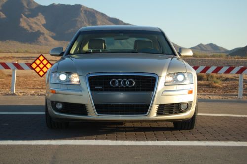 Beige platnium pearl 2006 audi a8 quattro l sedan 4-door 4.2l