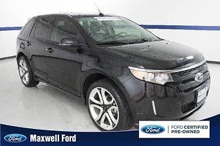 13 ford edge sport loaded with nav, leather, sunroof, blind spot monitoring!