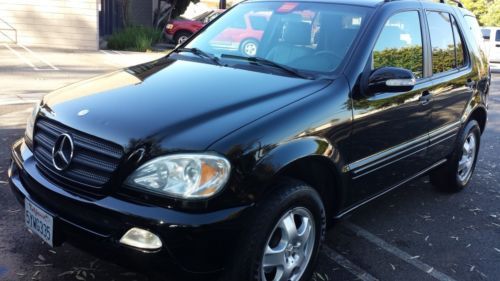 2003 mercedes-benz ml350 base sport utility 4-door 3.7l