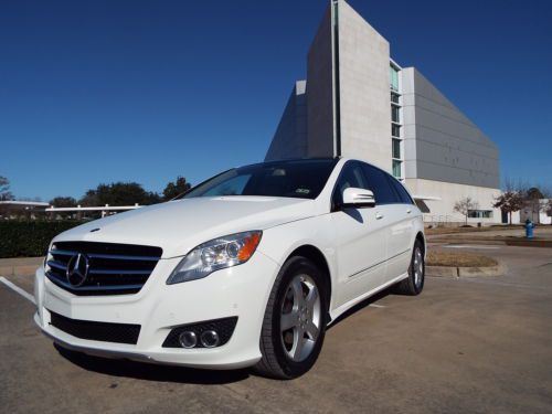 2011 mercedes-benz r350 4matic loaded pano roof mercedes dealer serviced