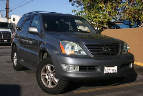 2004 lexus gx470 gx 470 greyish blue/dark grey 104k miles clean title low price