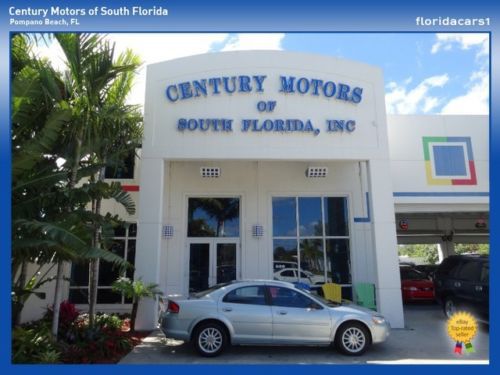 2002 chrysler sebring lx 2.4l 4 cylinder auto low mileage 1 owner loaded