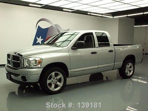 2007 dodge ram 1500 quad cab 5.7l hemi 20&#039;&#039; wheels 86k texas direct auto