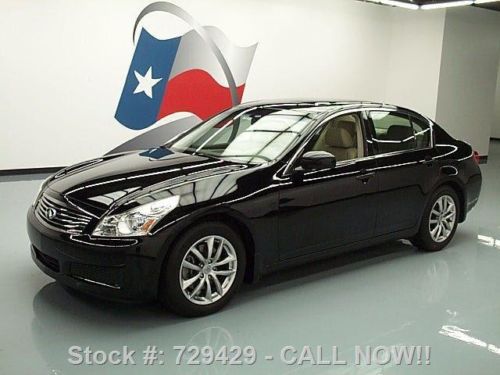 2007 infiniti g35 journey sedan htd leather sunroof 78k texas direct auto