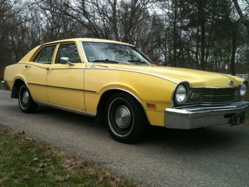 1977 mercury comet low miles &#034;no reserve&#034;