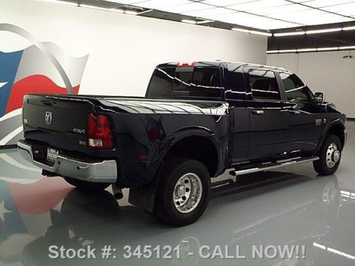 Find Used 2012 Dodge Ram 3500 Laramie Mega 4x4 Diesel Dually Nav Texas Direct Auto In Stafford 