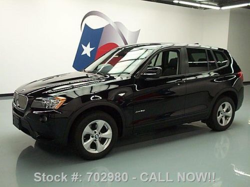 2011 bmw x3 xdrive28i awd prem pano roof htd seats 24k texas direct auto