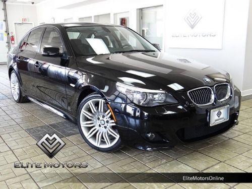 08 bmw 550i sport package navi gps heads up premium package heated seats