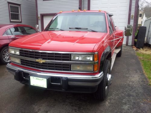 K3500 4x4 diesel dually pickup truck