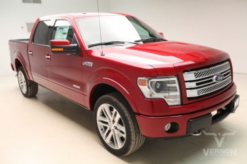 2013 limited crew 4x4 navigation 22s aluminum leather heated v6 ecoboost