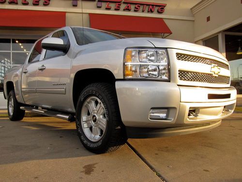 2011 chevrolet silverado 1500 crew cab ltz 4x4, 1-owner, 18k miles, leather!