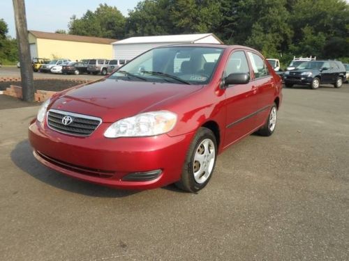 2007 toyota corolla ce 5 speed manual 4-door sedan