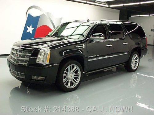 2011 cadillac escalade esv platinum awd sunroof nav 47k texas direct auto