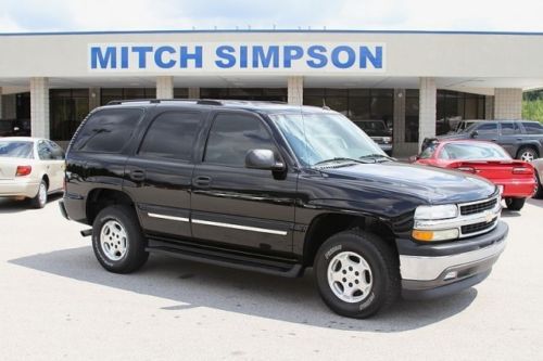 2005 chevrolet tahoe ls  perfect 2-owner southern carfax  great miles!!