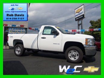 3/4 ton reg cab*w/t*6.0 v8*snow plow prep pkg*hd trailering pkg*locking diff