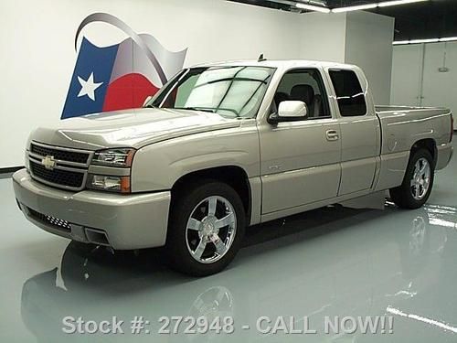 2006 chevy silverado ss ext cab sunroof leather 69k mi texas direct auto