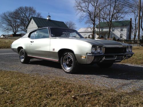 1972 buick gs gran sport, bucket seat, fully restored,