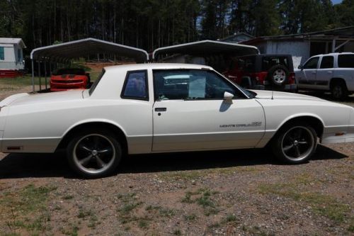 1984 chevrolet monte carlo ss 2d coupe