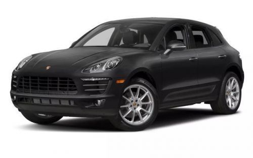 2017 porsche macan sport utility 4d