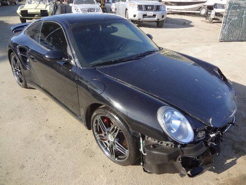 2007 porsche 911 turbo damaged clean title only 15k miles wow runs! loaded l@@k!