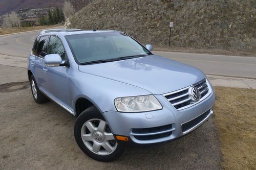 2004 volkswagen touareg v10 tdi very rare 5.0l diesel suv no reserve