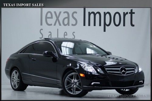 10 e350 coupe 22k miles,prem 2-appearance pkg,navi,blk/blk,warranty,we finance