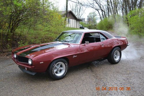 1969 camaro ss 350 auto 12 bolt super solid georgia car very nice