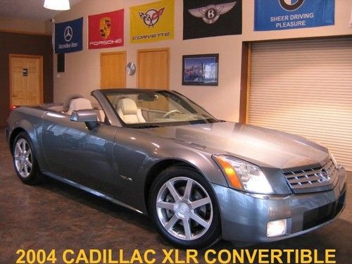 2004 cadillac xlr 22k dvd navigation heated cool leather seats chrome service xm