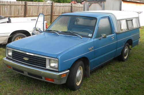 Sell used 1981 Chevrolet Luv Pickup Truck Diesel Chevy Isuzu Pup in ...