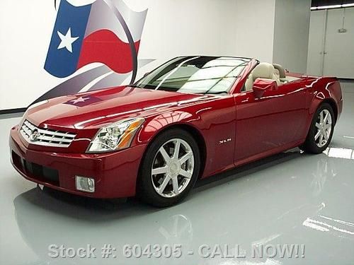 2004 cadillac xlr hard top convertible leather nav 13k! texas direct auto