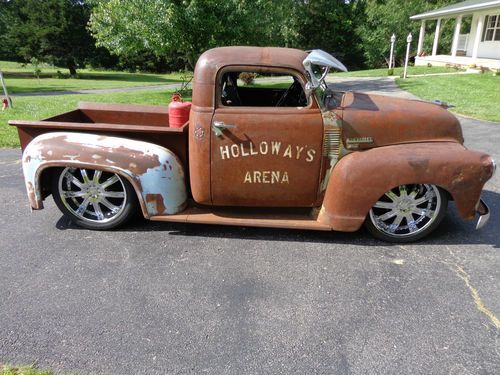 1949 chevy rat rod truck,chopped hot rod ,street rod