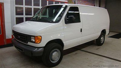 No reserve in az - 2006 ford e-350 cargo van corporate bulk head racks &amp; bins