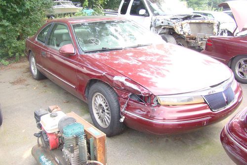 2-1996 lincoln mark viii anniversary sedan 2-door 4.6l real diamond anniversary