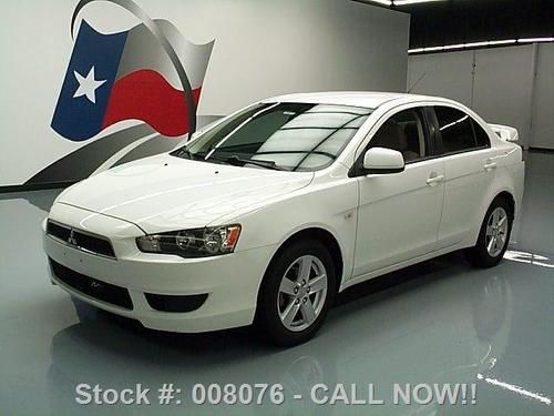 2009 mitsubishi lancer es auto spoiler alloy wheels 36k texas direct auto