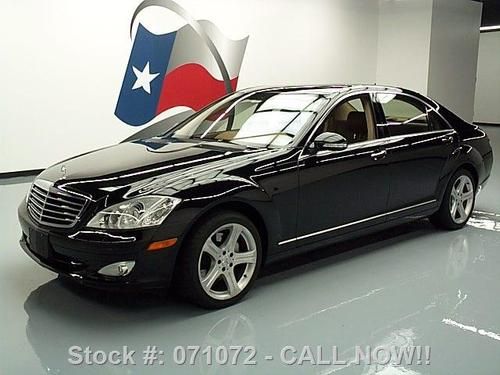 2007 mercedes-benz s550 sunroof nav climate seats 65k  texas direct auto