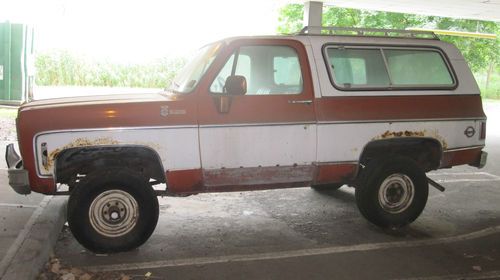 1976 chevy blazer for parts or resto