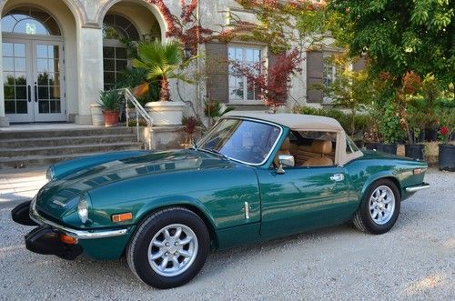 1974 triumph spitfire - mult. show winning california resto.- fully documented!