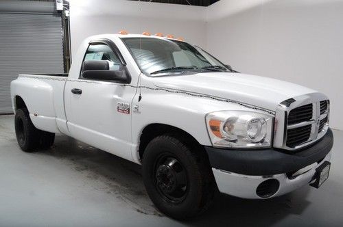 Ram 3500 st regular cab 4x2 manual 6.7l cummins diesel keyless kchydodge