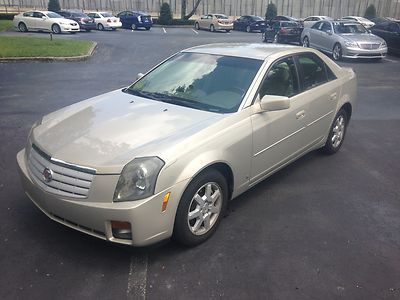2007 cadillac cts 78k miles champaigne one owner clean carfax leather call shaun