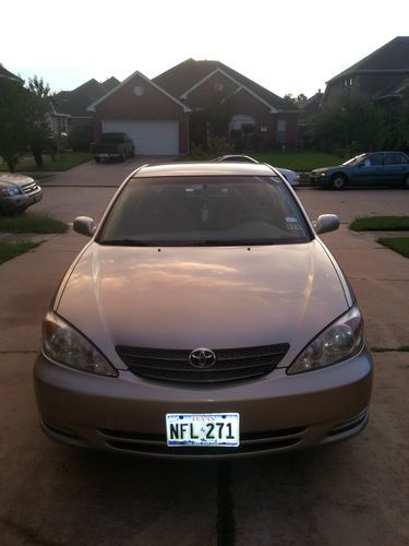 2002 toyota camry le sedan 4-door 2.4l