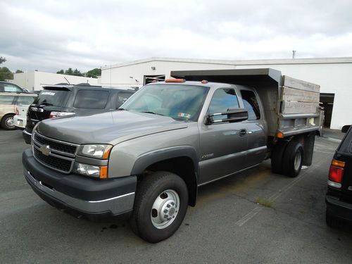 Sell Used 2006 Chevy 3500 Extended Cab Dump Truck 4x4 In Swiftwater
