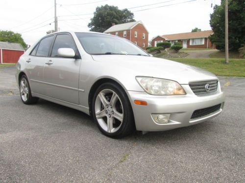 2001 lexus is300 silver clean