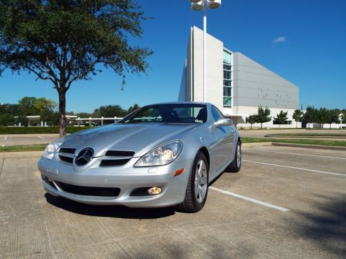 2006 mercedes-benz slk280 hard top convertible carfax certified smoke free