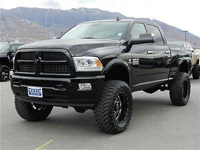 Dodge ram crew cab laramie 4x4 cummins diesel custom new lift wheels tires nav