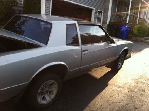 1986 chevrolet monte carlo ss coupe 2-door 5.0l