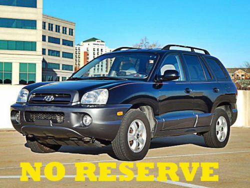 2005 hyundai santa fe gls 4wd super clean no reserve auction